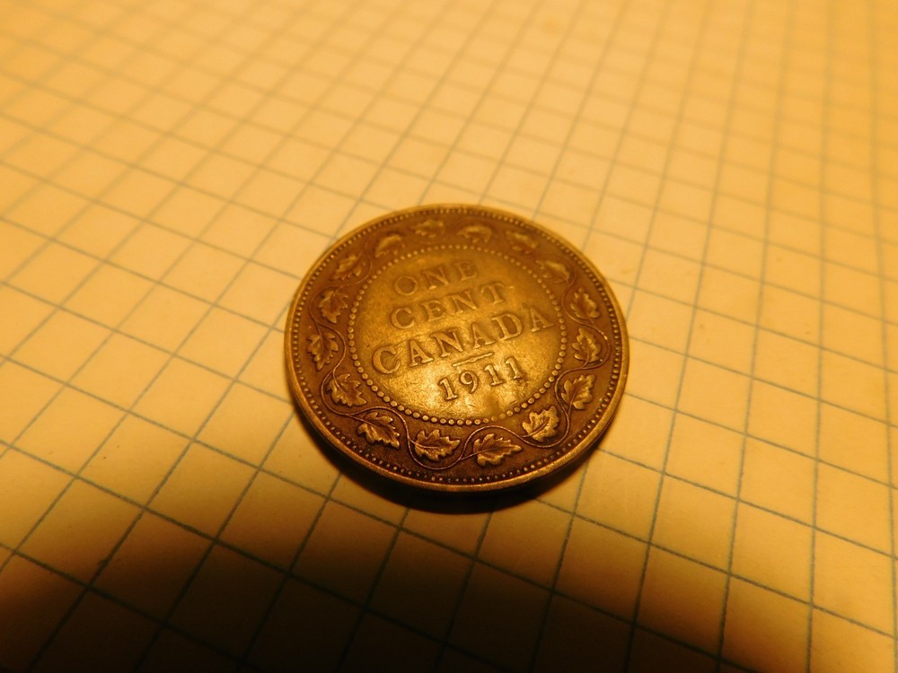 COIN CANADA 1 CENT 1911 # 862