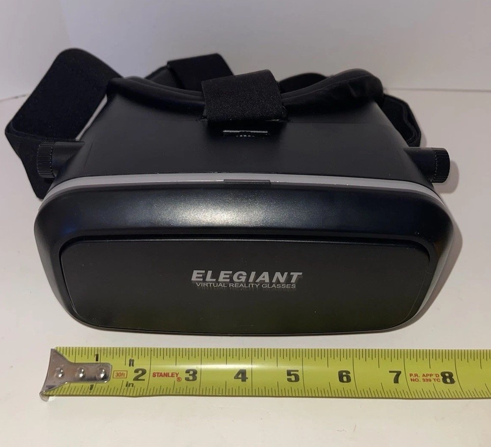 VR Elegiant Virtual Reality Glasses In Original Box Black