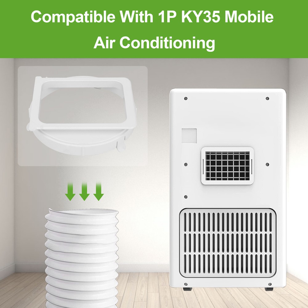 Portable Duct Interface Replacement For Air Conditioners Exhaust Hose Connector