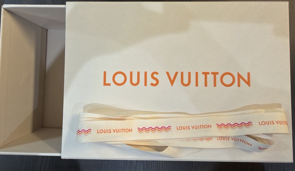 Louis Vuitton Cream Gift Box Authentic