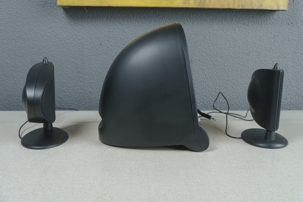 Post Modern Michael Graves Design Computer Speakers Set 