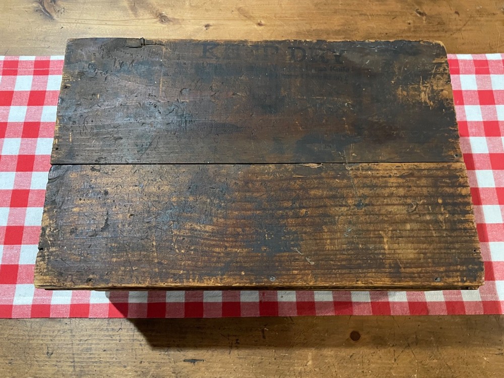 Antique FRANK SIDDALLS SOAP Box