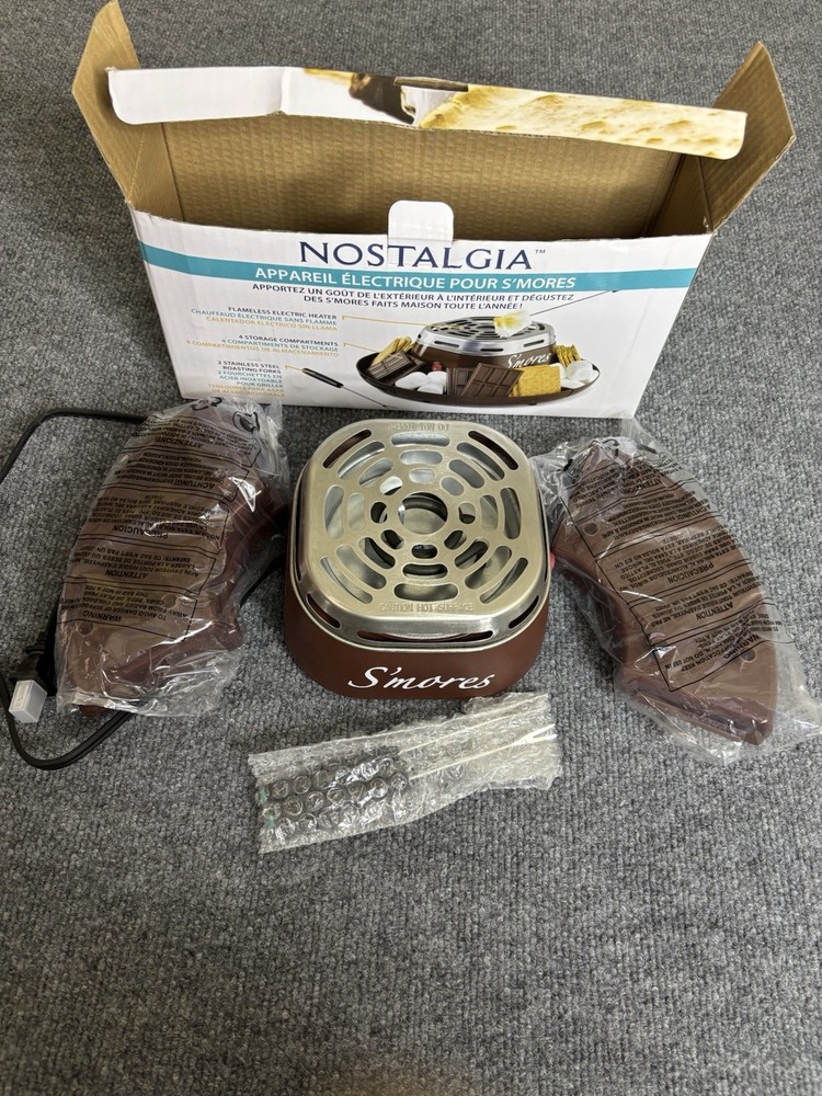 Nostalgia SMM200 Electric Smores Maker - Brown