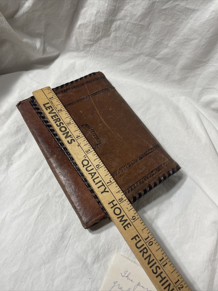 Vintage Leather Purse 1928