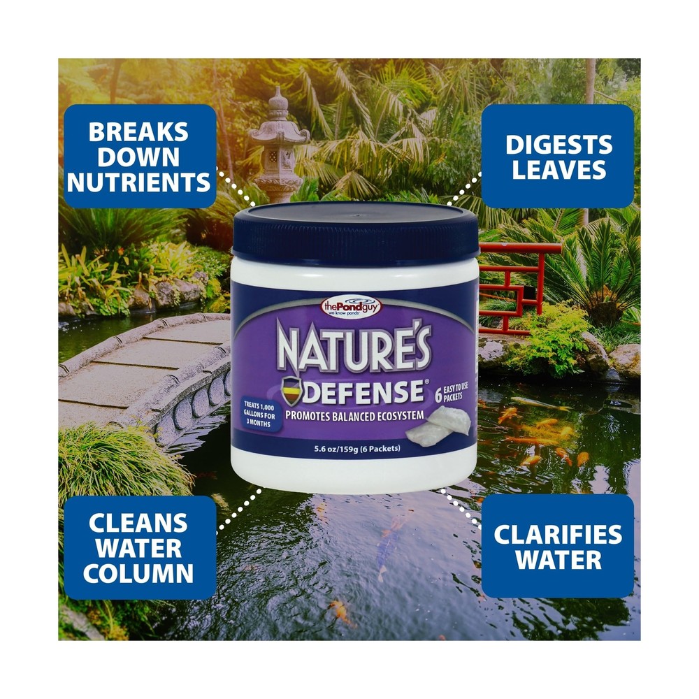 The Pond Guy Nature's Defense - 96 Packets