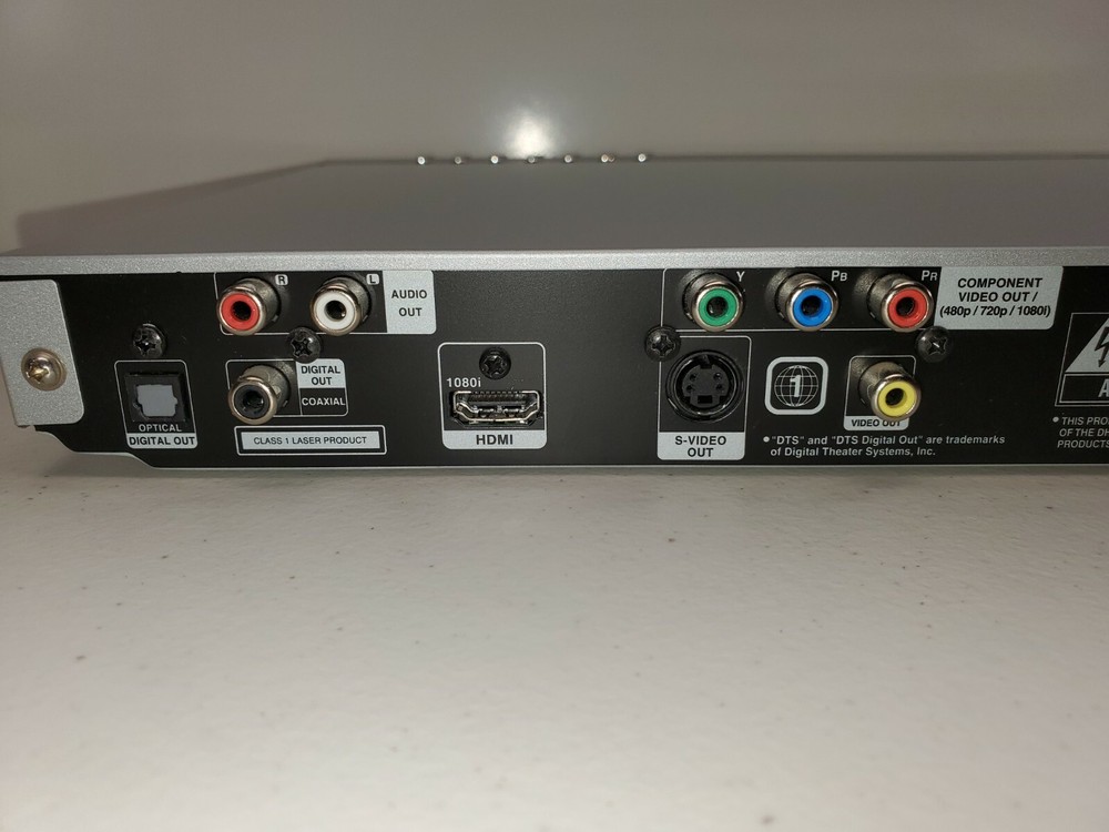 LG DN191H DVD VCD CD Player With Manual. Tested Works Great!