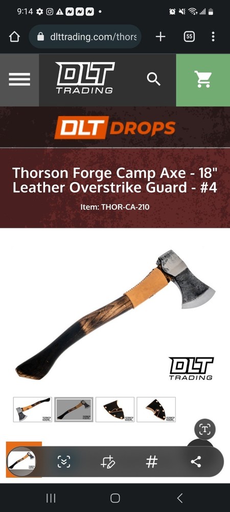 Thorson Forge axe