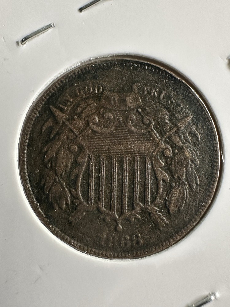 1868 2 cent piece