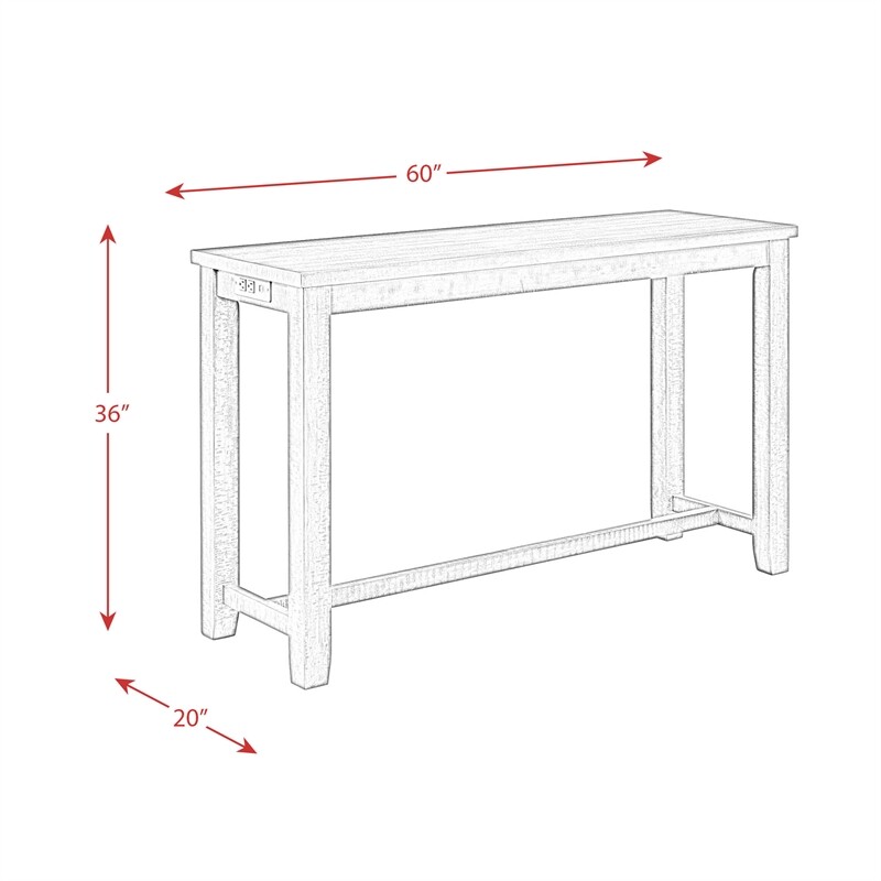Bowery Hill Multipurpose Bar Table Set