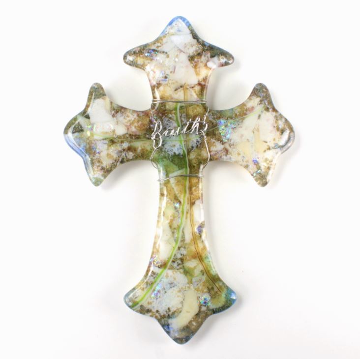 Large Cross Mold - Glass Fusing #LF157