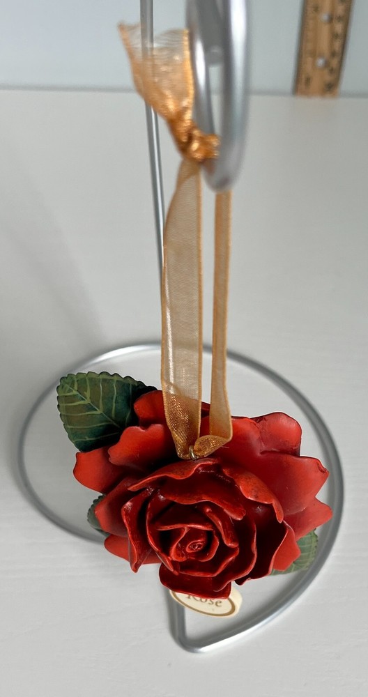 Misc. Rose Ornament-New in original box