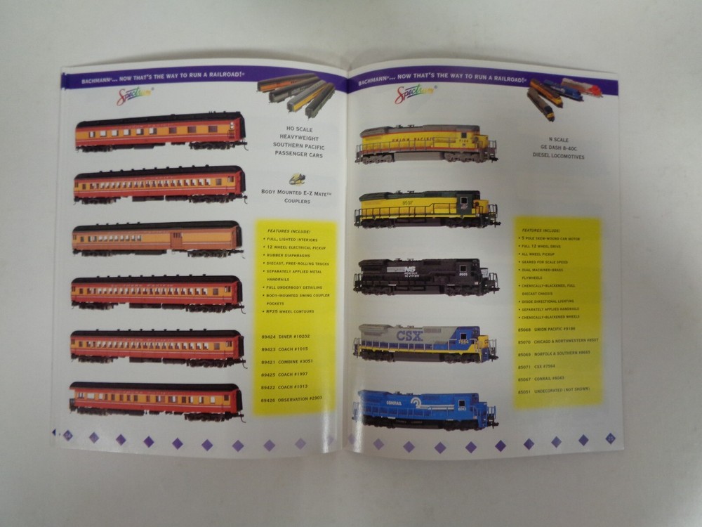 Bachmann Spectrum 1997-1998 Mini Catalog