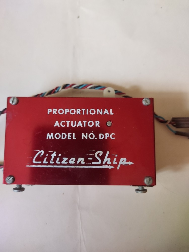 Vintage CITIZEN-SHIP - Motor Driven Actuator Model # DPC