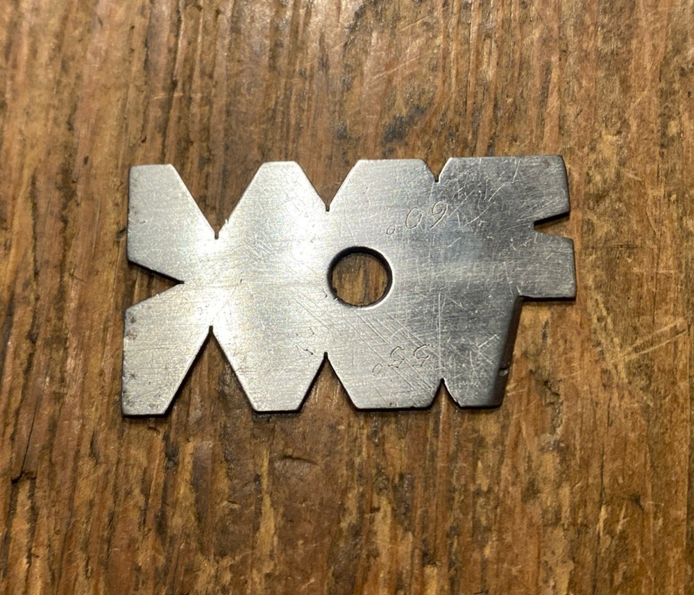 VINTAGE MOORE & WRIGHT No 200 THREAD & SCREW GAUGE ENGINEERING LATHE OLD TOOLS