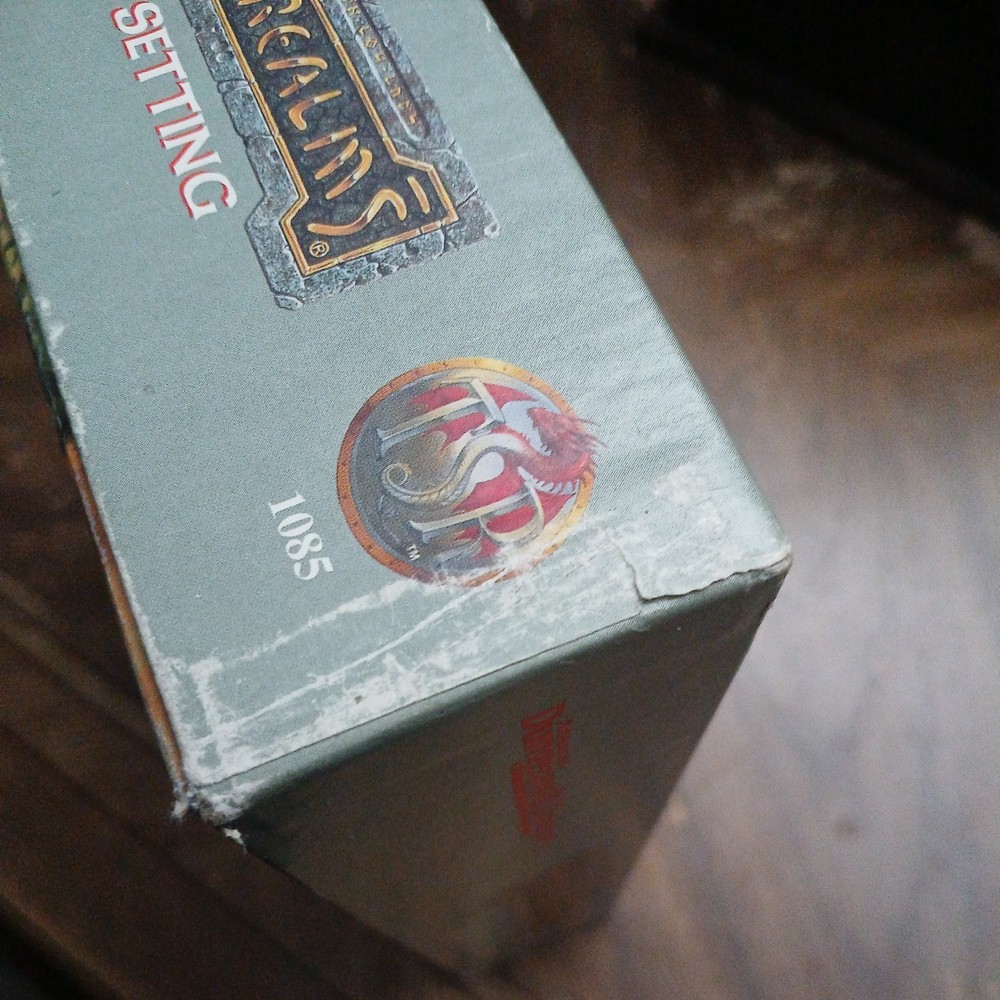 Forgotten Realms Bos Set Dungeons & Dragons TSR 1085 please read script details