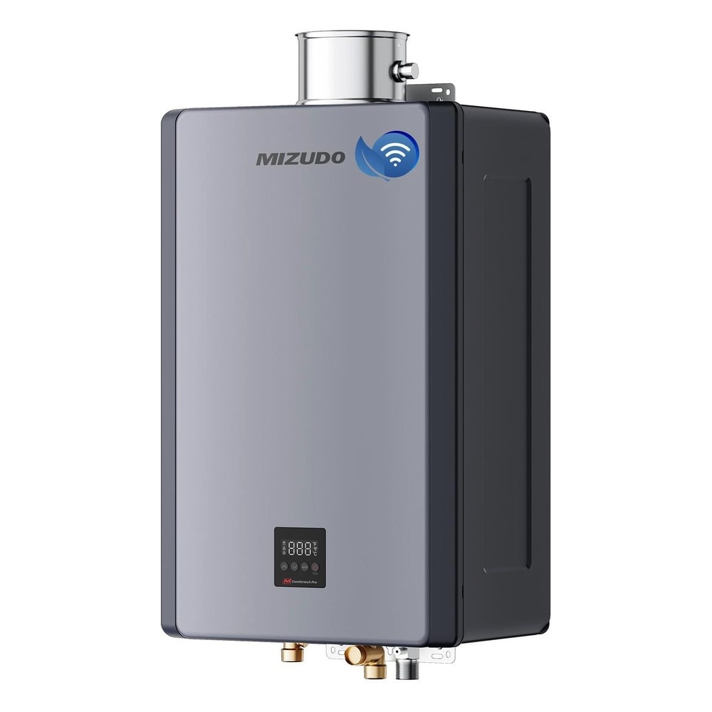 MIZUDO 199k BTU Tankless Water Heater Natural Gas Smart WiFi Max 10.3 GPM