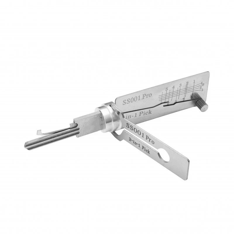 Key Decoder Perfect Match For Key Picking Hook Tool Stainless Steel SS001 PRO
