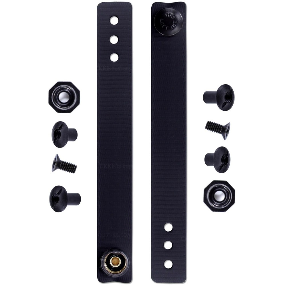IWB Soft Belt Loops - w/Heavy Duty Rubberized Nylon Pull-The-Dot Security Sna...