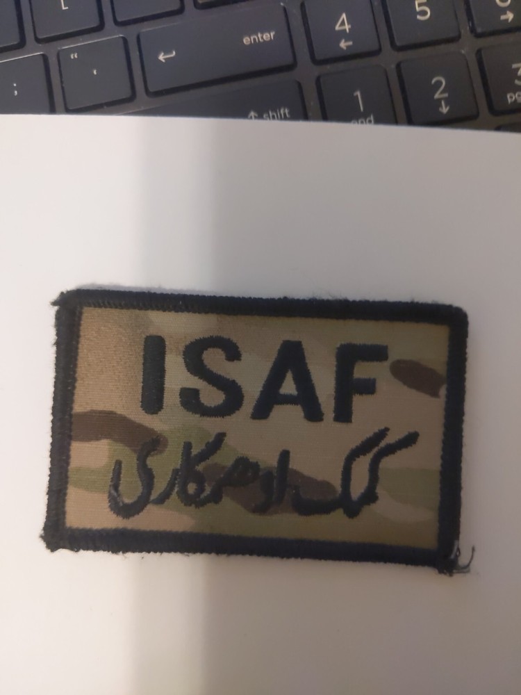 USAF ISAF Patch 3 1 3/4 Inch