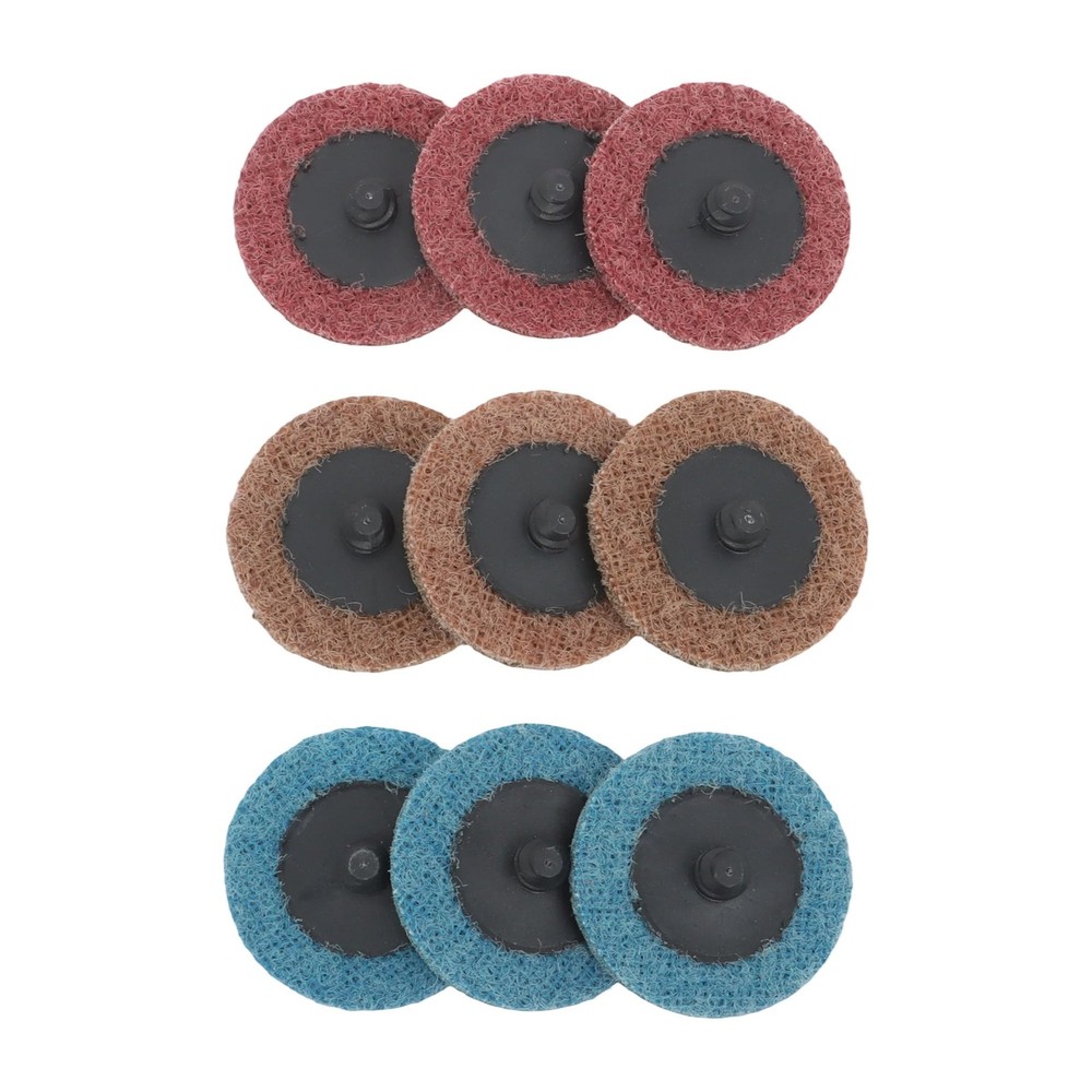 2 Inch Fine Medium and Coarse Quick Change Torque Sanding Discs Set - 150 Pack