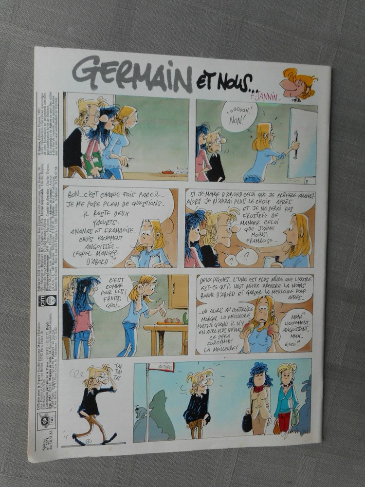 Spirou Weekly No. 2378 1983 TBE Complete