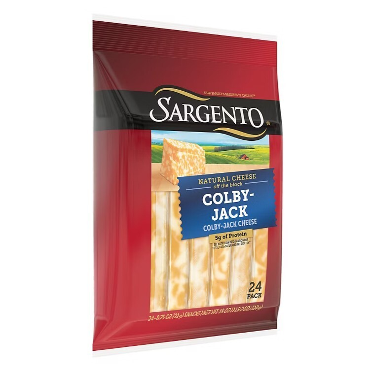 Sargento Colby-Jack Cheese Sticks, 24 ct.