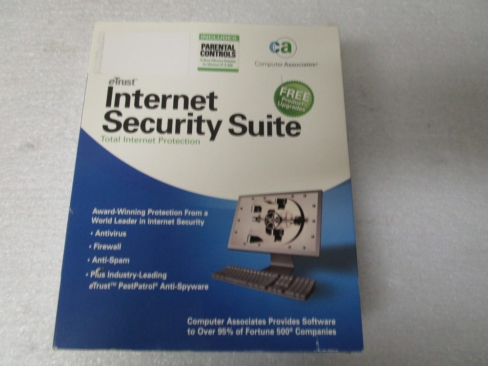 Computer Associates eTrust Internet  - Total Internet Protection - New/Sealed