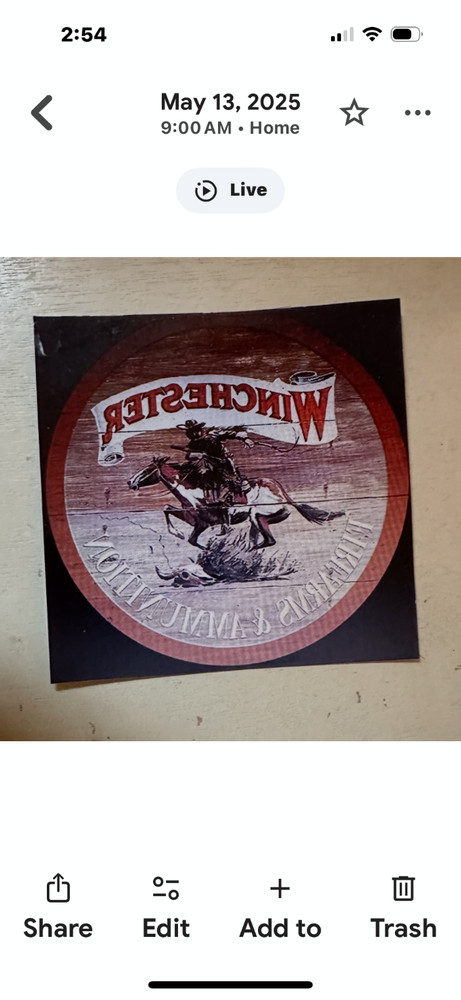 John Wayne 30-30 Ammo Box + Decal