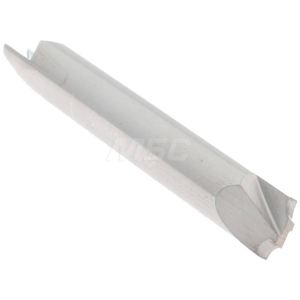 Accupro 0.046" Radius, 3/16" Diam, 2 Flute Solid Carbide Corner Rounding End ...