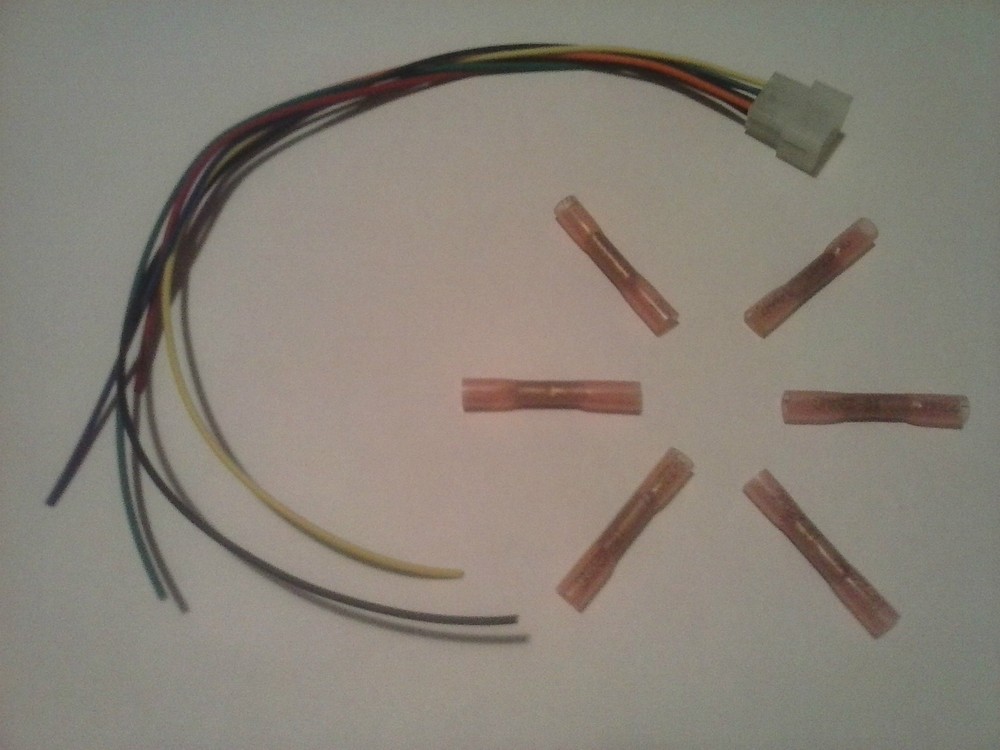 Fisher Minute Mount 6 pin Fishstick Handheld controller plug repair harness Butt