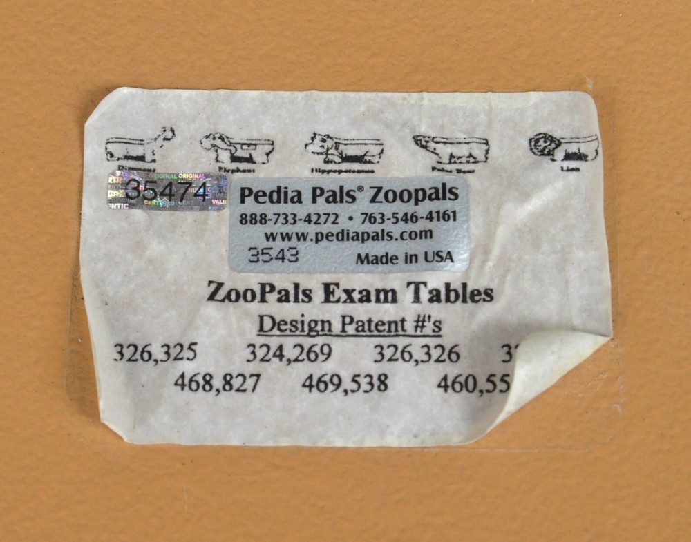 Pedia Pals Zoopal Puppy Examination Table