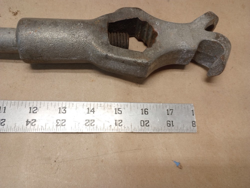 Adjustable Combination Hydrant Spanner Wrench Steel