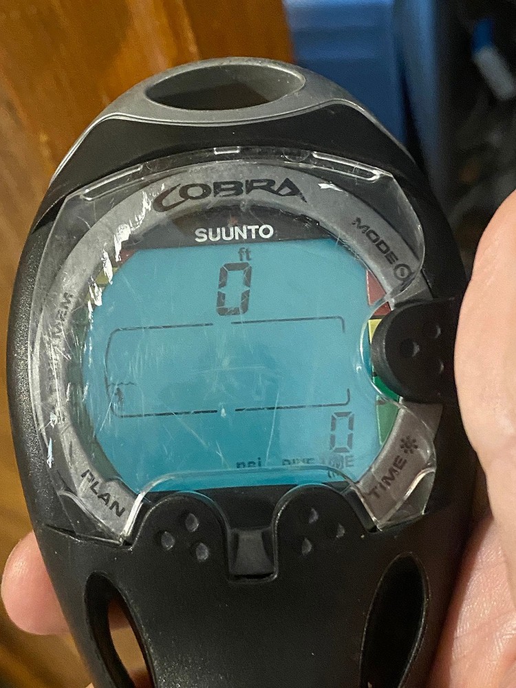 Suunto Cobra dive computer, proven working, HP hose