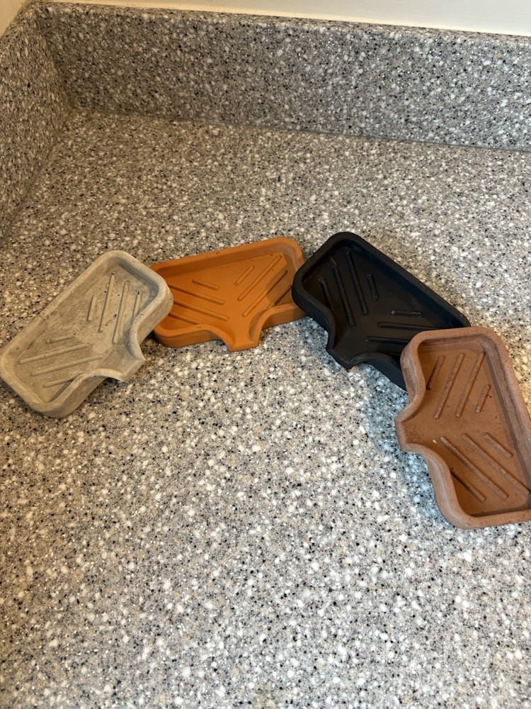 Handmade Cement Soap Holder