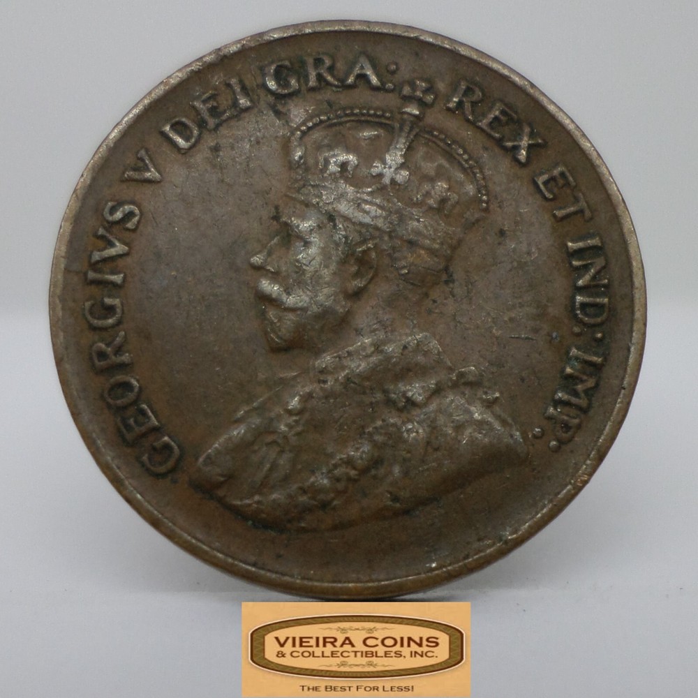 1920 Canada 1 Cent, Average Circulated Condition - #C30767NQ