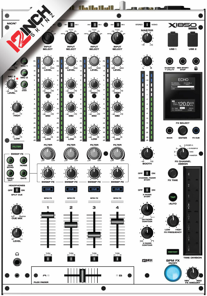 Denon Denon X1850 PRIME Skin White Black