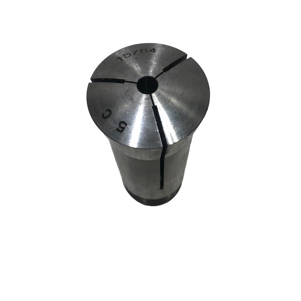 5C Round Collet — Internal & External Threads — Size 15/64