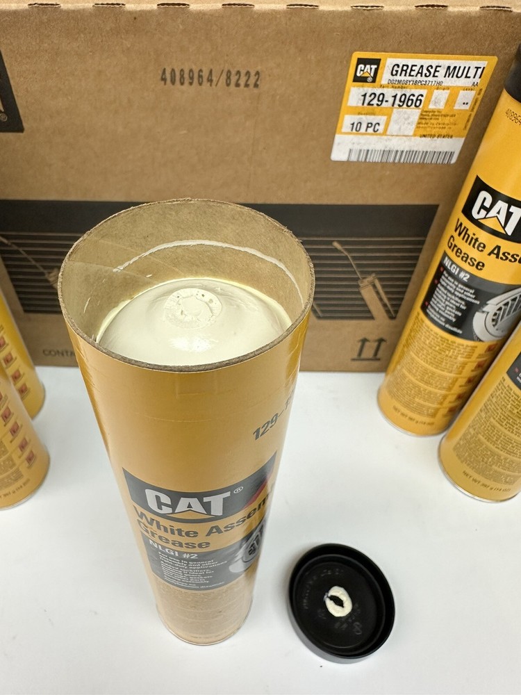 CAT White Assembly Grease # 129-1966, 14 oz. 10 pack/case