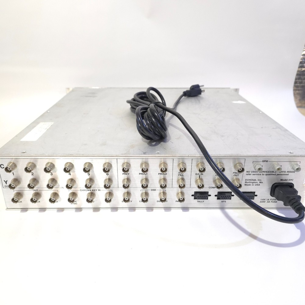 EchoLab DV-7 Professional Video Editor Switcher and Controller!