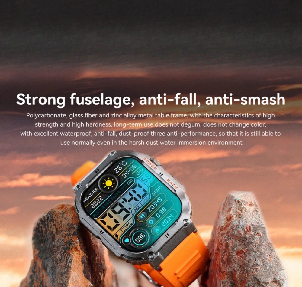 Fitness Smartwatch Call Text Waterproof for Google Pixel 7 Pro Android Iphone