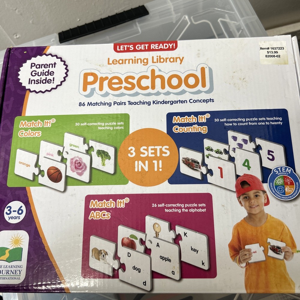 The Learning Library Preschool Learning Set