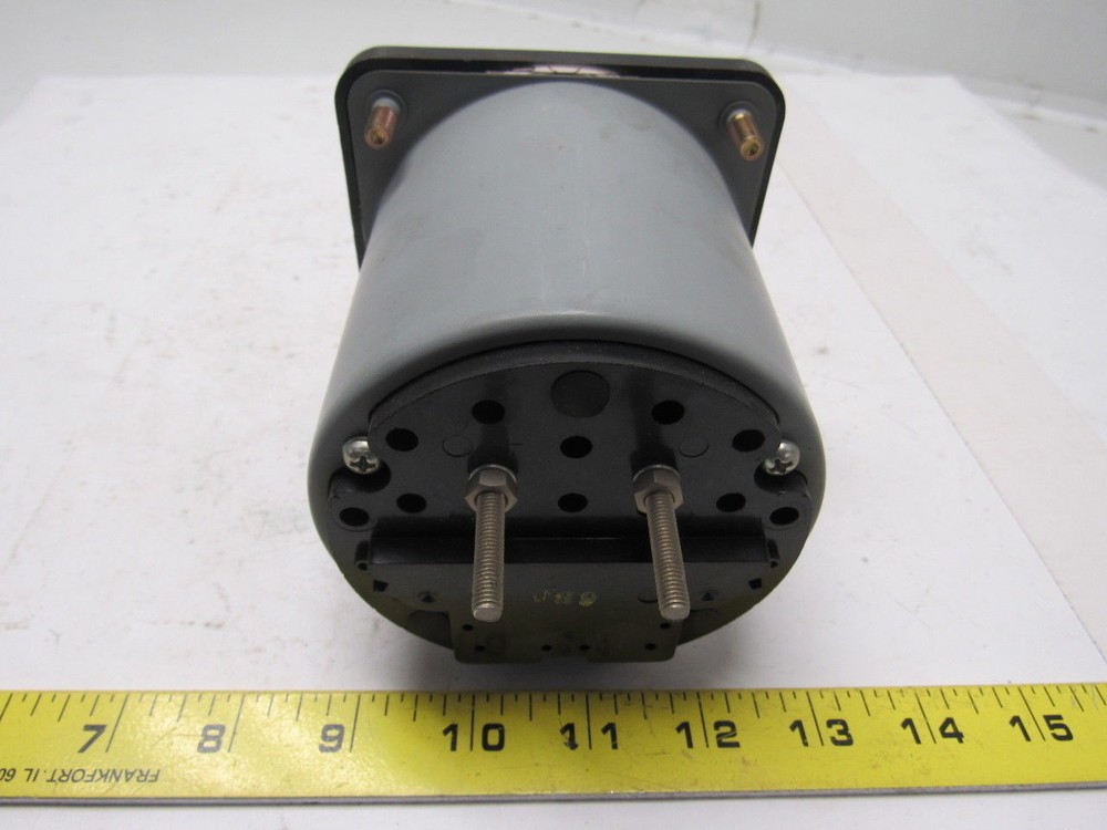 EIL Instruments YEW Type DB-40 Blank Face DC Panel Ammeter 0-1MA DC