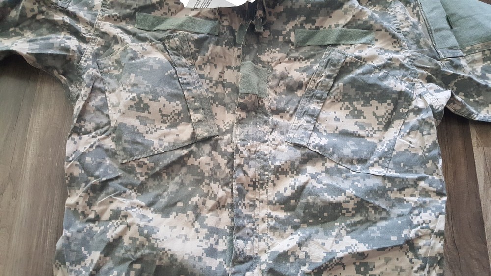 Team soldier Uniform Coat FR Medium Long Digital Camo NWT