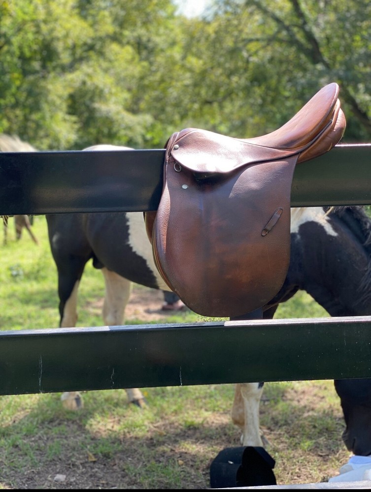 Stubben Roxanne Jumping saddle 17 " seat