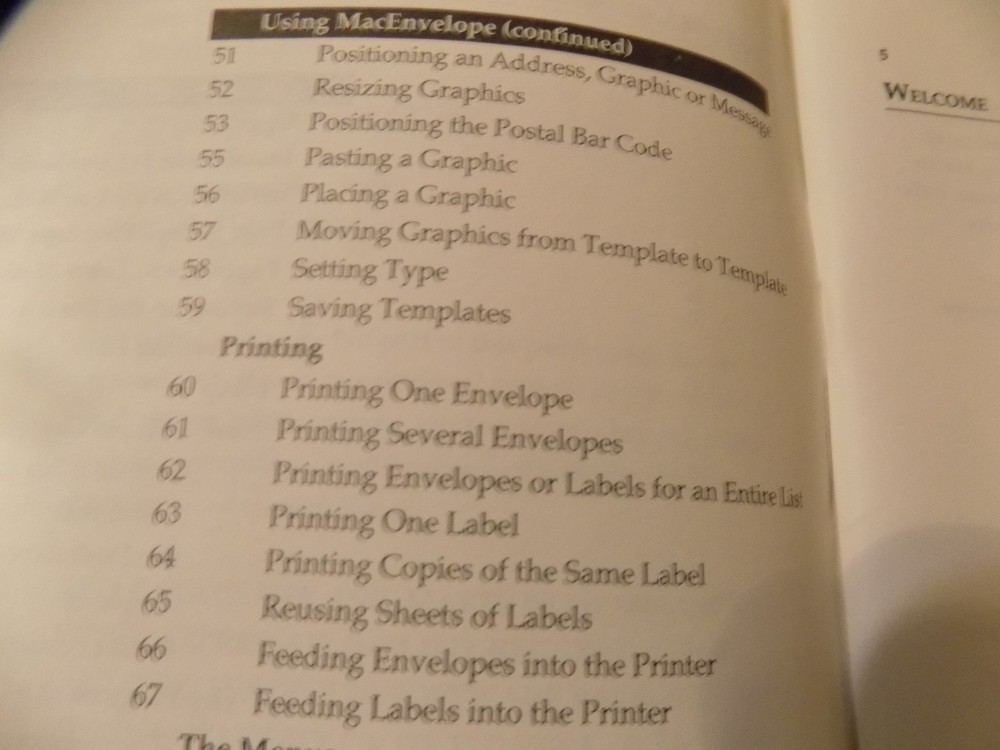 Vintage Synex Mac Envelope For Mac Version 5.1, NICE