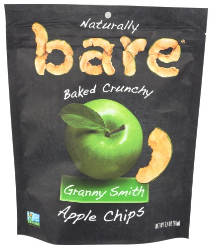 Bare Fruit Chips Apple Granny Smith 3.4 Oz (Pack of 12)