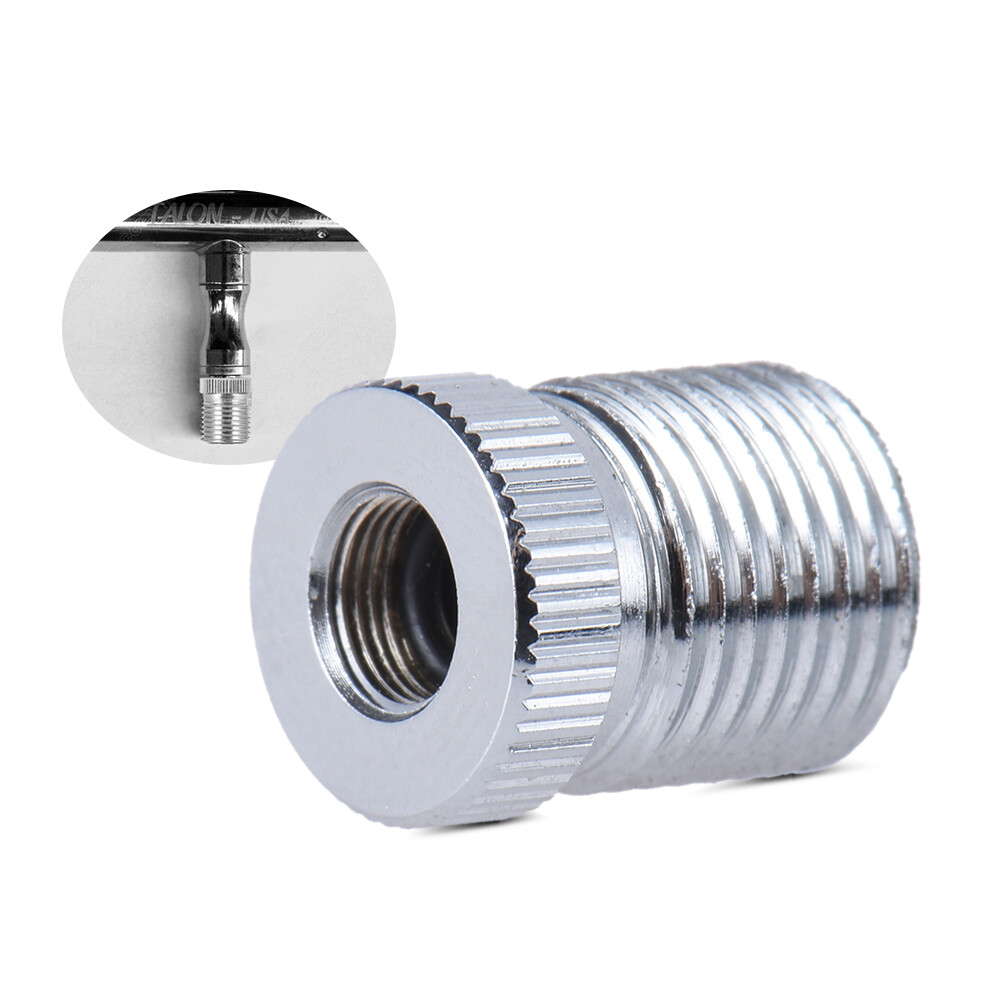 Airbrush Fitting Conversion Adapter for Badger 1/8" BSP Size Thread Hose Silver