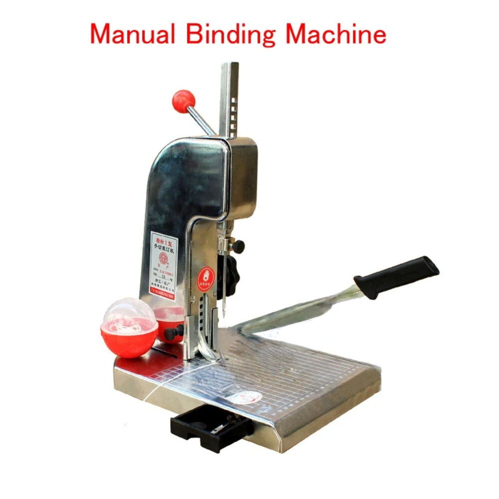 40mm Manual Paper Binding Machine with Knife Practical Paper Binder for Office