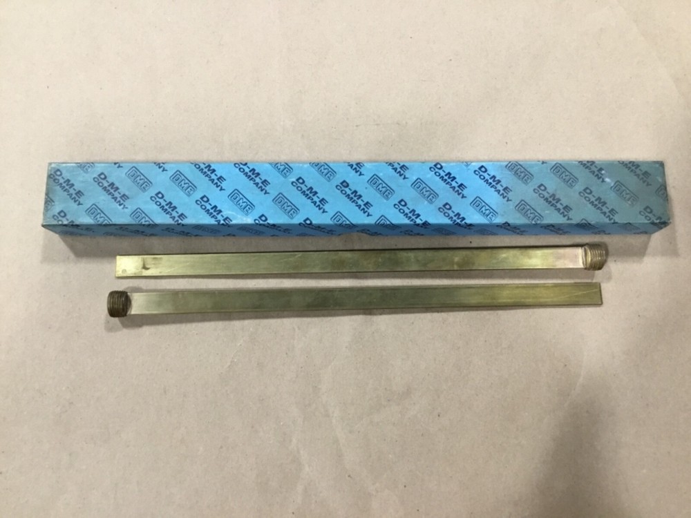 Lot Of 2 D-M-E BB 4012 Brass Baffle Plug DME BB 40-12 #43F36