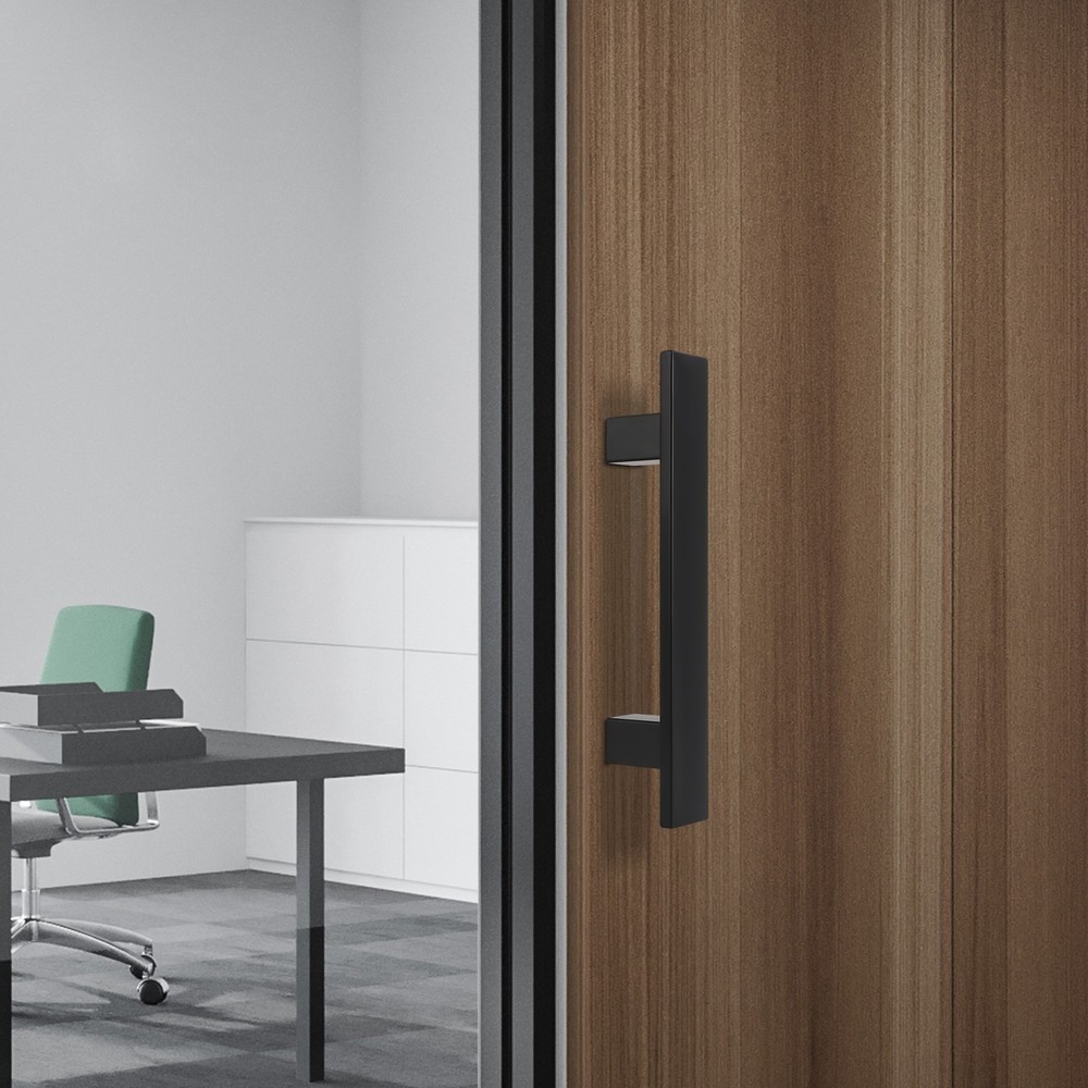 H-shaped Stainless Steel Sliding Door Handle, Double Sided Push Pull Door Handle